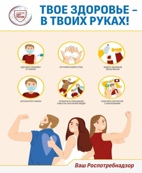 "Вакцинация и профилактика гриппа и ОРВИ".